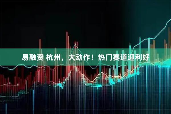 易融资 杭州，大动作！热门赛道迎利好
